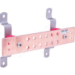 1/4"x2"x24" Ground Bar X Pattern