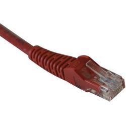 10' Cat5e 350MHz Snagless Patch Cord RJ45 M/M Red