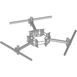 12'x50" Monopole Co-Location T-Frame Kit