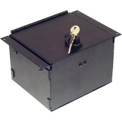 6" Accessory Pocket W/Hinged Lid & Lock