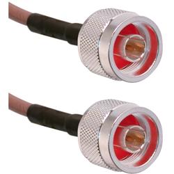 12' RG-142P Jumper N Male - N Male