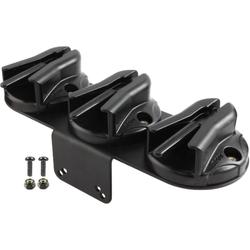 Console Triple Microphone Clip Base with Bracket