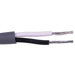 18ga 2cond BLk/White cond UTP, PVC-500ft