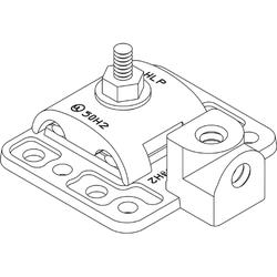 5/8" copper parapet base for 2" of clearance