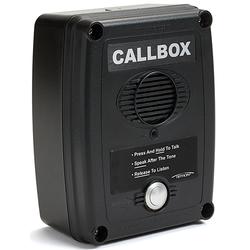 Q Series UHF 2-Way Radio Call Box, Black