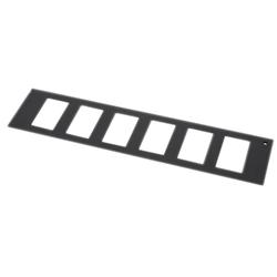 6 Rocker Switch Knockouts Panel