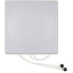 2.4 - 5 GHz 6 dBi Wi-Fi Panel Antenna with 2 RPSMA Male Connectors