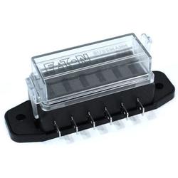 6-Pole ATR Fuse Block1/4" Quick Conn Terminal