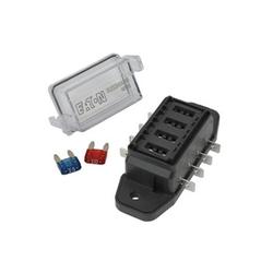 4-Pole ATM Fuse Block1/4" Quick Conn Terminal
