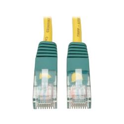 25' Cat5e 350MHz Crossover Assembly RJ45M/M Yellow