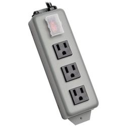 6' Waber 3SP Power Strip, 3 NEMA 5-15R output