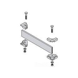 2" x 20" Runway Termination Kit w/ a Yellow Finish