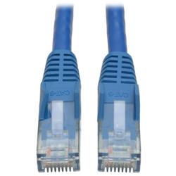 1' Cat6 Gigabit Patch Cord RJ45 M/M Blue (50 PK)