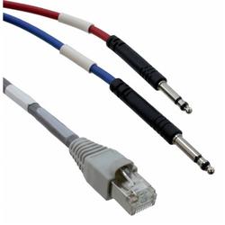 3' Dual Mini Bantam to RJ45 Cable
