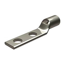 2-Hole Short Barrel Compression Lug for #4AWG Wire