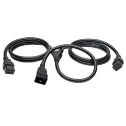 6' Splitter Power Cord, C20 to 2xC19