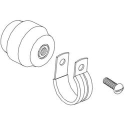 Halo standoff clamp grommet 1.5 standoff