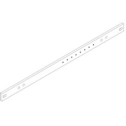 1/4" x 1" x 19.44" Tinned Ground Bar