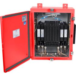 Bi-Directional Amplifier in Red NEMA 4 Enclosure