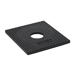 Delineator Base, Black, 14x14x3