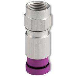 F Connector for RG-6 cable, Snap-N-Seal