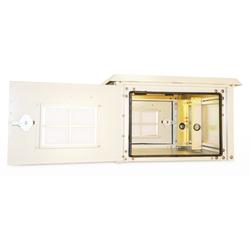 16Hx30Wx34D in (1) Bay Outdoor Cabinet, Cream