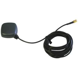 High Gain GPS Antenna, 28dB, 5m RG174 w/ SMA Male