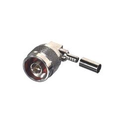 N Male R/A Crimp Square Body for RG-174