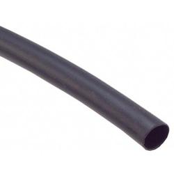 Black Flexible Polyolefin Adhesive Lined Heat Shrink Tubing 1/2 in x 4 ft, 3:1 Ratio