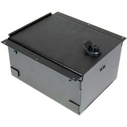 9" Accessory Pocket W/Hinged Lid & Lock