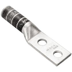 2 Hole Lug w/o Inspection Window, 8 AWG 1/4" Stud