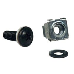 Square Hole Hardware Kit 50x M5 Cage Nuts/Bolts