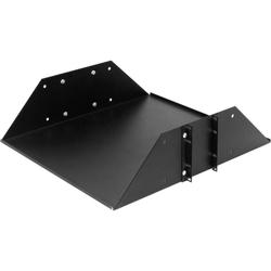 Open Rack Shelf, Non-Ventilated, Black Texture