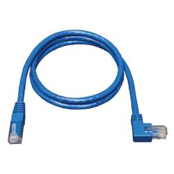 10' Cat6 Gigabit Assy RJ45 R/A M - RJ45 M - Blue