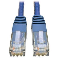 6' Cat6 Gigabit Patch Cable (RJ45 M/M), Blue