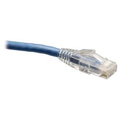 125' Cat6 Gigabit Solid Cond Assembly RJ45M/M Blue