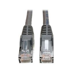 100' Cat6 Gigabit Plenum Patch Cable RJ45 M/M Gray