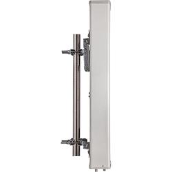 2x 694 - 960, 4x 1695 - 2690 MHz Outdoor Sector Antenna with 6x 4.3-10 Female Connectors, 45 Deg HPBW