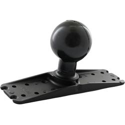 3 in X 11 in Rectangle Base with 3.38 in Ball