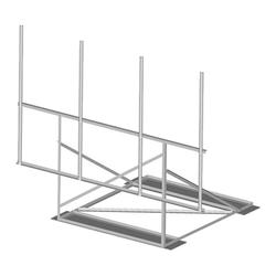 Roof Sector Frame Kit (10' 6")  w/4 96" Pipes