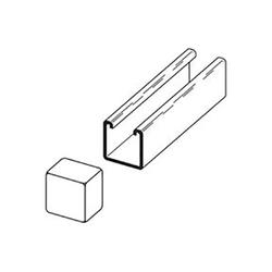 Plastic Strut Caps Single, White