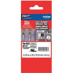 Black/White Label Tape 26-1/5 ft. L, 0.35" W