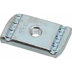 Channel Nut 1/4"-20 zinc plated Steel, no spring
