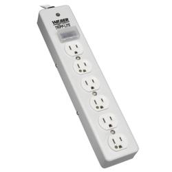 15' Hospital-Grade Surge Protector w/ 6 Outlets