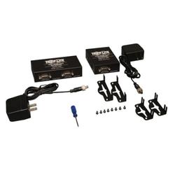 VGA w/Audio over Cat5/6 Extender Kit Box TxRx EDID