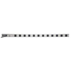 15' 12-Outlet Power Strip w/ Surge Protection 36"L
