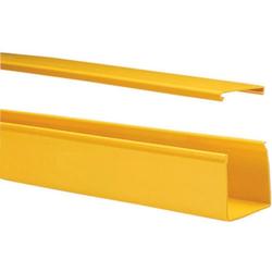 2" x 2" x 6' Yellow Horizontal Straight Section