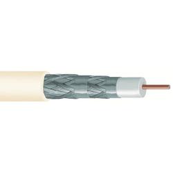 RG11 Quad Shield Plenum Video Coaxial Cable, White