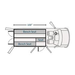 Prisoner Transport Insert 2015-2019 Ford Transit