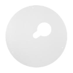 PVC Ceiling Mount Bracket for Omni Antenna with Hardware